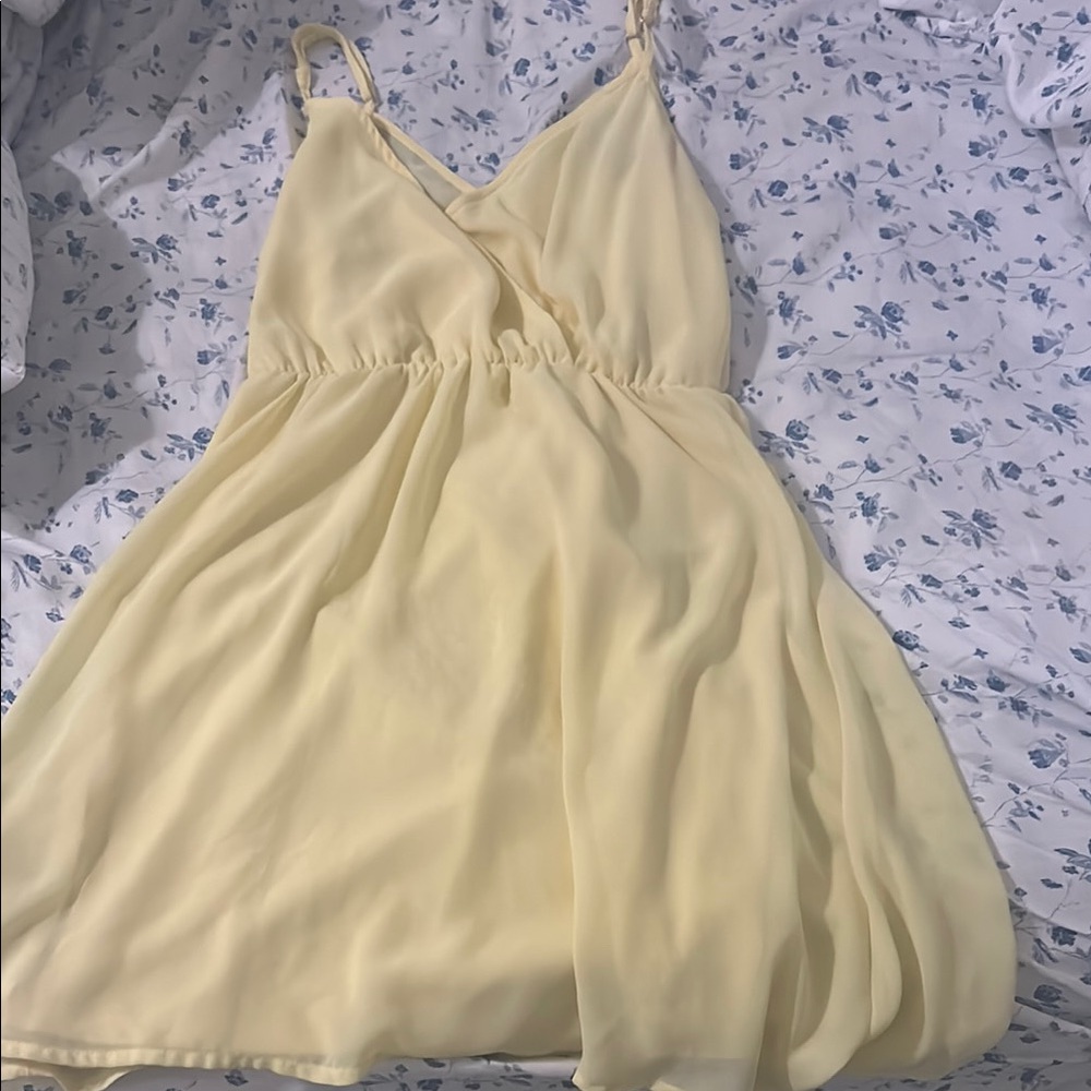 Forever 21 Yellow Dress